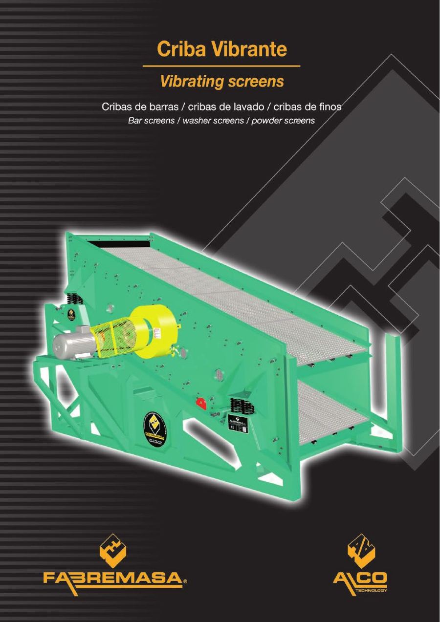 Página 3 del catálogo de Cribas vibrantes
