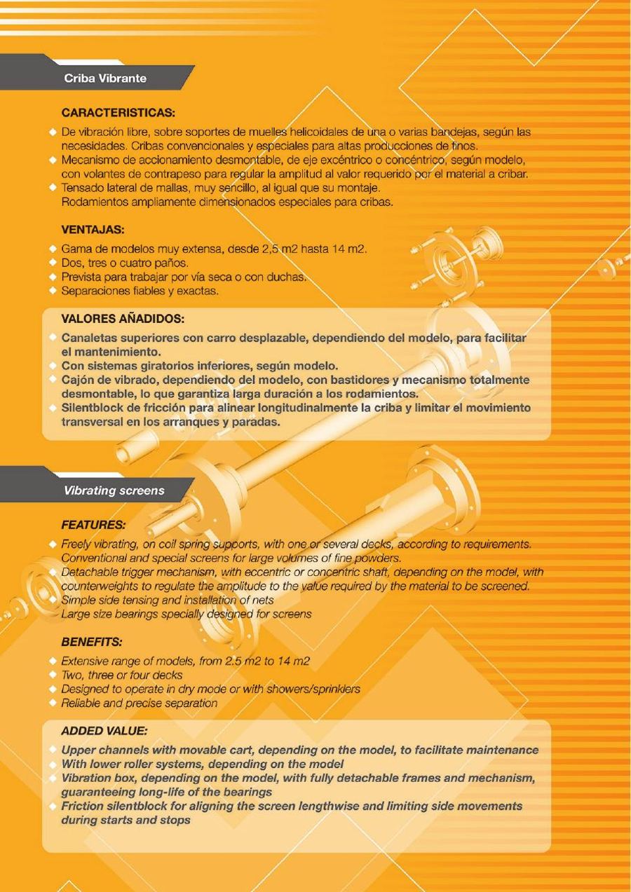 Página 4 del catálogo de Cribas vibrantes